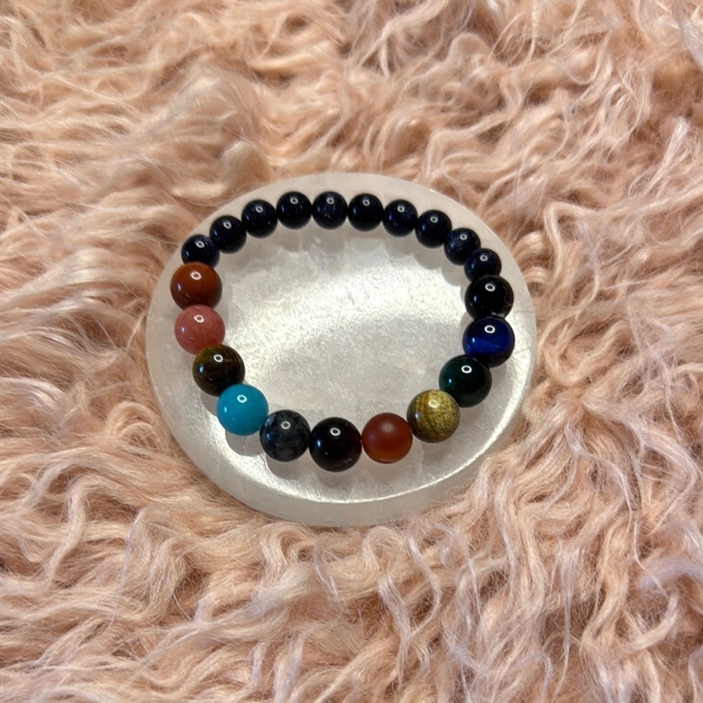 Solar System Beaded Bracelet
